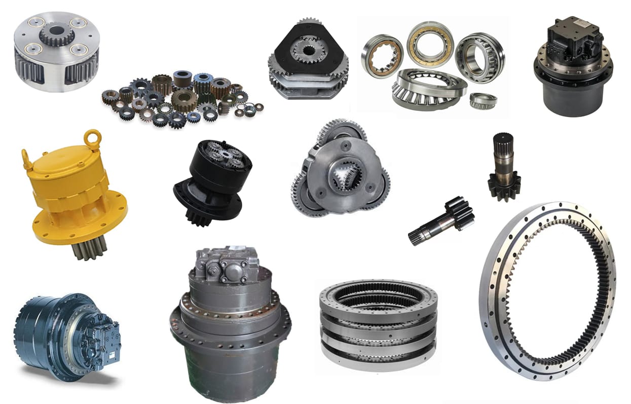 Swing and Travel Device Assemblies